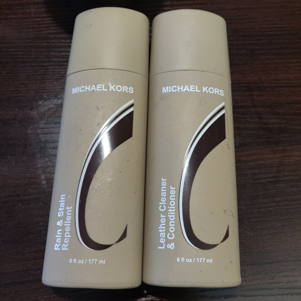 NWT Michael Kors leather care / protectant kit